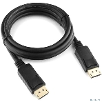 Кабель DisplayPort Cablexpert CC-DP3-2M, v1.3, 2м, 20M/20M, черный, экран, пакет, фото 1