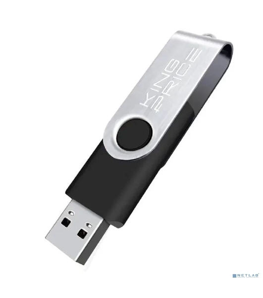 Флешка USB KingPrice KPFD2 (KPFD2A008ABK), 8Gb, USB 2.0, R/W 15/5, черный