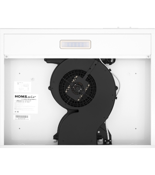 Вытяжка подвесная HOMSair Horizontal 50 белый, 50 см, 420 куб. м/ч, 45 дБ