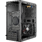 Компьютерный корпус Aerocool/Formula Cs-105, mATX, без БП, 187x361x355мм (ШxГxВ), USB 3.0 x1, USB 2.0 x1, металл 0,5мм, 120-мм вентилятор в комплекте, черный, фото24