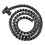 Кабельный органайзер Buro Spiral Hose 25x2000мм черный, фото2