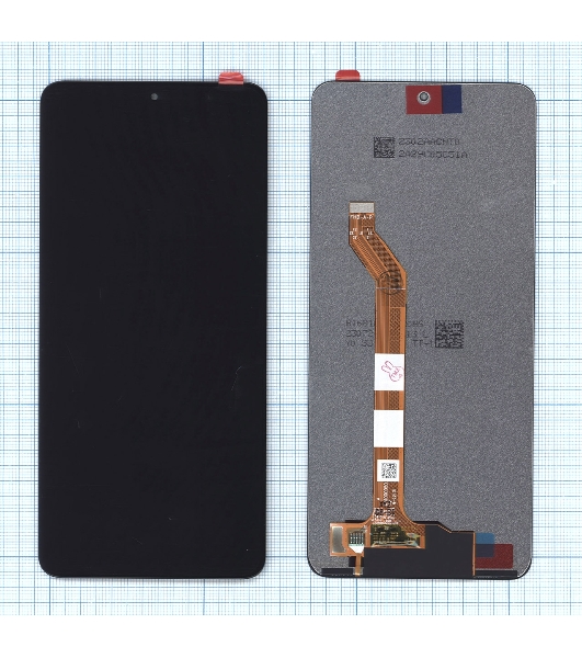 Дисплей для Huawei Honor X40 GT (OLED), черный