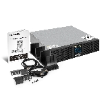 Источник бесперебойного питания On-line ExeGate PowerExpert ULS-575-10kVA.LCD.AVR.T.USB.RS232.SNMP.2U 10000VA/10000W, On-Line, PF=1, LCD, клеммы, RS232, USB, SNMP-slot, EPO, батареи внешние 192В/240В суммарной емкостью до 400Ah, Rackmount 2U/Tower, металлический корпус, черный, фото10