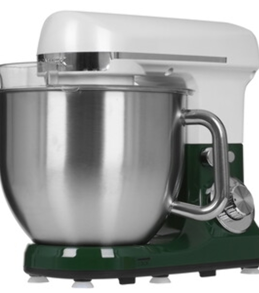 Миксер планетарный Centek CT-1133 (белый/изумруд)