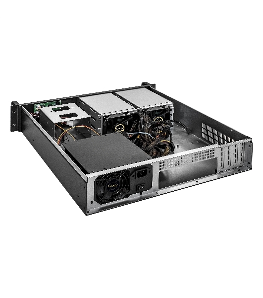 Серверный корпус ExeGate Pro 2U480-HS06 (RM 19', высота 2U, глубина 480, БП 1100ADS, 6xHotSwap, USB)