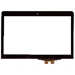 Сенсорное стекло (тачскрин) для Lenovo ThinkPad Edge E431 Touch, черное, фото3