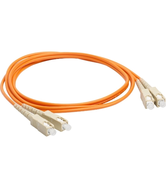 Кабель Патч-корд Lanmaster LAN-2SC-2SC/OM3-2.0 2x50/125 OM3 SC дуплекс-SC дуплекс 2м LSZH оранжевый
