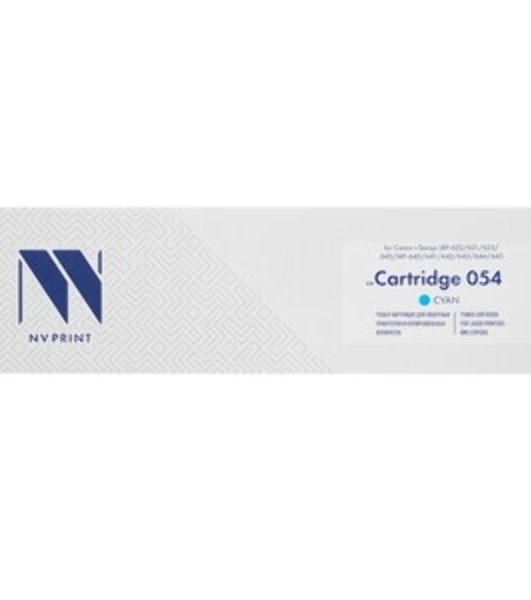 Картридж лазерный совместимый NVPrint NV-054 голубой для Canon i-Sensys LBP-620/621/623/640/MF-640/641/642/643/644/645 (1200k)