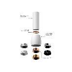 Насадка для корпуса светильника N7031 PBK черный полированный D70*H27mm Out10mm MR16, фото9
