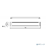 Светодиодный светильник ЭРА SPO-5-20-4K-M (F) 600x75x25 18Вт 1200Лм 4000К мат СТАЛЬ-БЕЛ, фото 1