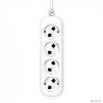 Сетевой удлинитель Buro BU-PSL4.1/W 1.5 м (4 розетки) белый (пакет ПЭ), фото4