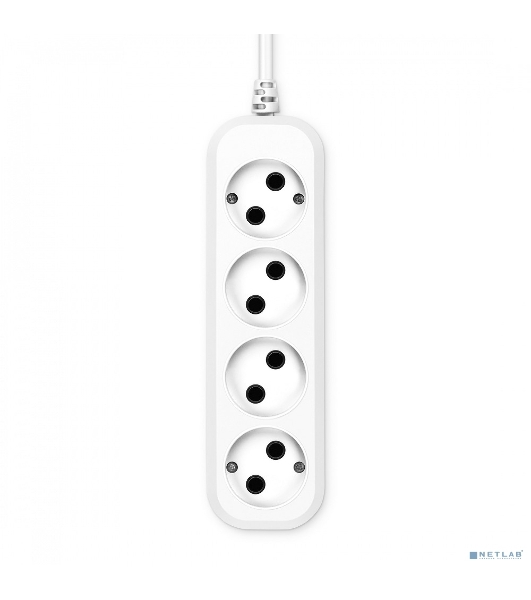 Сетевой удлинитель Buro BU-PSL4.1/W 1.5 м (4 розетки) белый (пакет ПЭ)