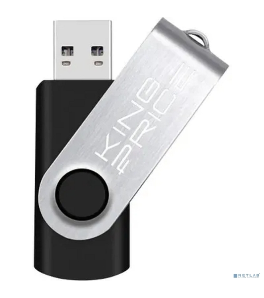 Флешка USB KingPrice KPFD2 (KPFD2A016ABK), 16Gb, USB 2.0, R/W 20/10, черный