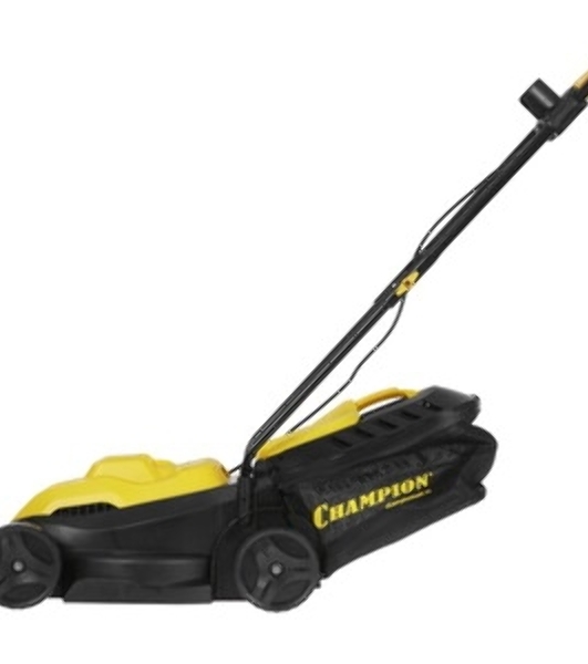 Газонокосилка электрическая Champion EM3411, от сети, 1000 Вт
