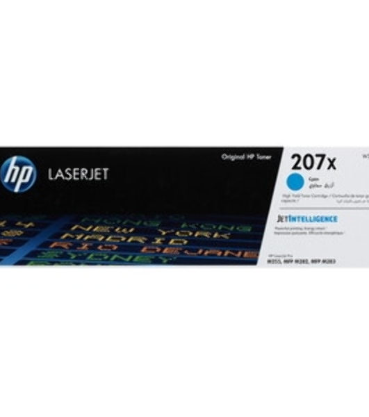 Картридж лазерный HP 207X голубой (2450 стр)