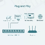 Коммутатор TP-Link LS1005, 5 портов Ethernet 100 Мбит/с, фото12