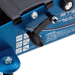 Домкрат Stels 51132 гидравлический подкатной с фиксатором 2.5 т safety pin 140-385 мм в кейсе, фото4