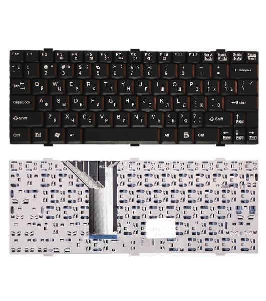 Клавиатура для ноутбука Fujitsu-Siemens LifeBook P5020 P5020D P5010 P5010D черная