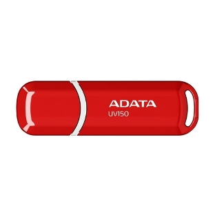 Флешка USB ADATA UV150 (AUV150-32G-RRD), 32Gb, USB 3.0, R/W 35/10, красный
