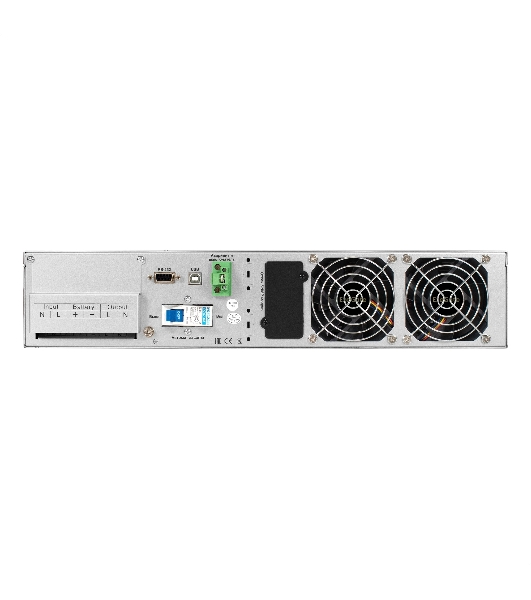 Источник бесперебойного питания On-line ExeGate PowerExpert ULS-575-6kVA.LCD.AVR.T.USB.RS232.SNMP.2U 6000VA/6000W, On-Line, PF=1, LCD, клеммы, RS232, USB, SNMP-slot, EPO, батареи внешние 192В/240В суммарной емкостью до 400Ah, Rackmount 2U/Tower, металлический корпус, черный