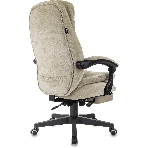 Кресло руководителя Бюрократ T-9950MSG-F Fabric песочный Light-21, крестов. пластик, подст. для ног, фото25