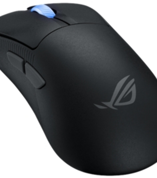 Мышь беспроводная/проводная ASUS ROG Keris II Ace белый, 42000 dpi, радиоканал, Bluetooth, USB, кнопки - 6
