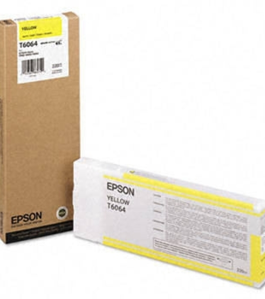 Картридж Epson C13T606400 желтый (220 мл) для Stylus Pro 4880