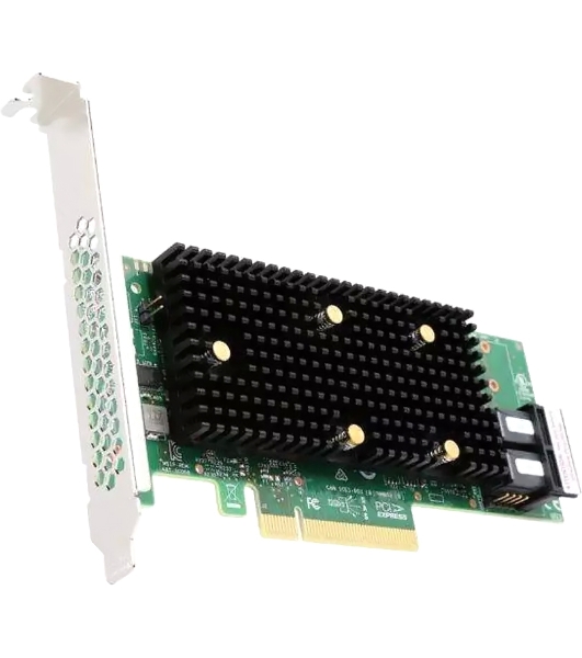 Контроллер MegaRAID 9440-8i SGL (05-50008-02), PCIe 3.1 x8 LP, SAS/SATA/NVMe, RAID 0,1,5,6,10,50,60, 8port(2 * int SFF8643), 3408 IOC