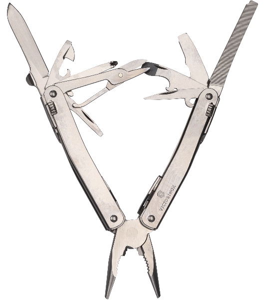 Мультитул Victorinox SwissTool Spirit MX Clip (3.0224.MKB1) 105мм 24функц. серебристый блистер