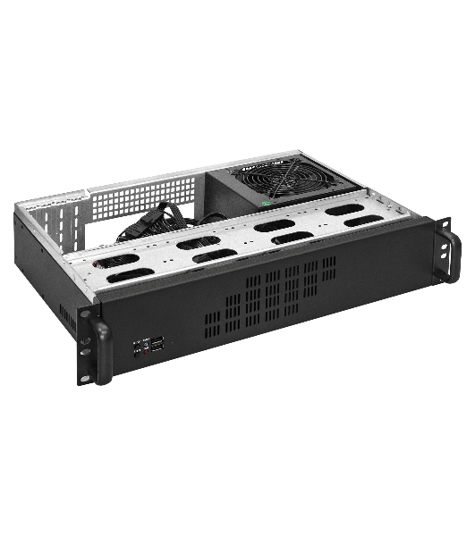 Серверный корпус ExeGate Pro 2U300-04 (RM 19', высота 2U, глубина 300, БП 600PPH-SE, USB)
