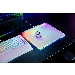 Игровой коврик для мыши Razer Firefly V2 Pro белый Hard Surface Mouse Mat
