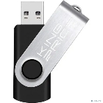 Флешка USB KingPrice KPFD2 (KPFD2A064ABK), 64Gb, USB 2.0, R/W 20/10, черный/серебристый, фото13