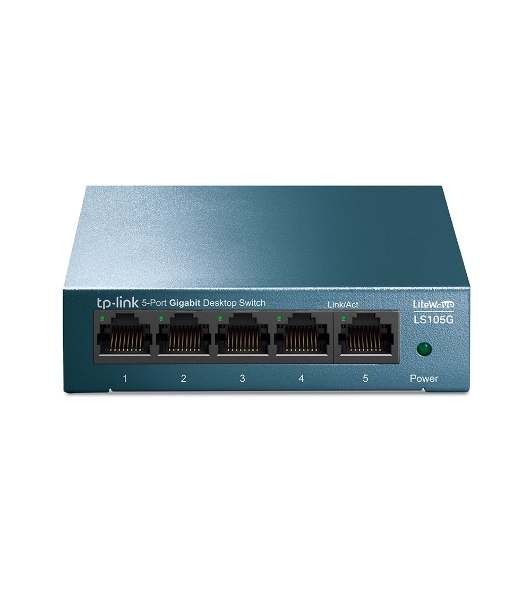 Коммутатор TP-Link 5 ports Giga Unmanagement switch, 5 10/100/1000Mbps RJ-45 ports