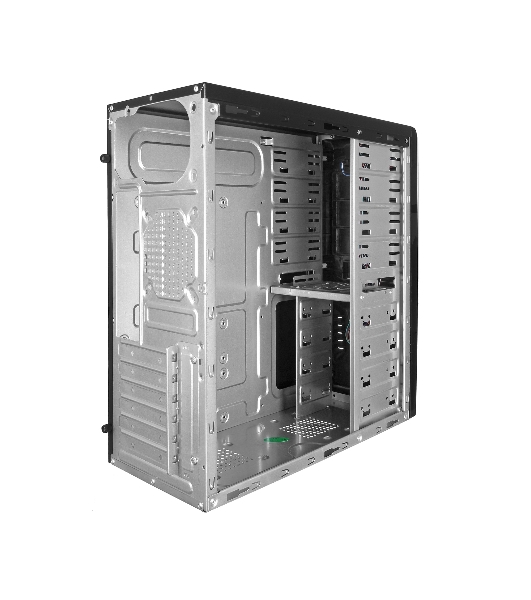 Компьютерный корпус Miditower ExeGate EX261448RUS CP-601 Black, ATX, (CP350W, 80мм), 2хUSB, Audio