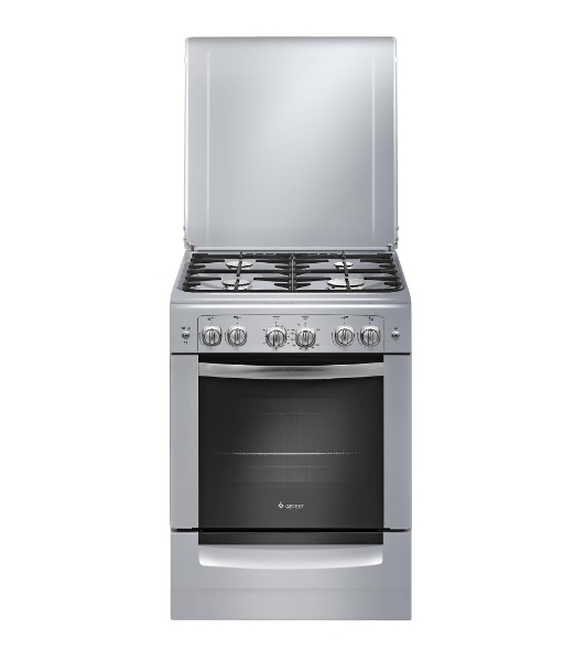 Плита газовая Gefest ПГ 6100-02 0068 серый, конфорок 4 шт, духовка 52 л, 60 см x 85 см x 60 см