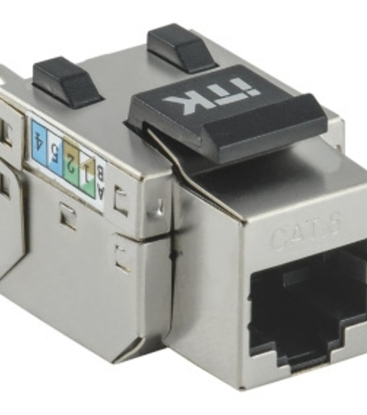 Модуль ITK Keystone Jack кат. 6 FTP 110 IDC 90 град. розет. ITK Модуль Keystone Jack кат. 6 FTP 110 IDC 90 град. розет.