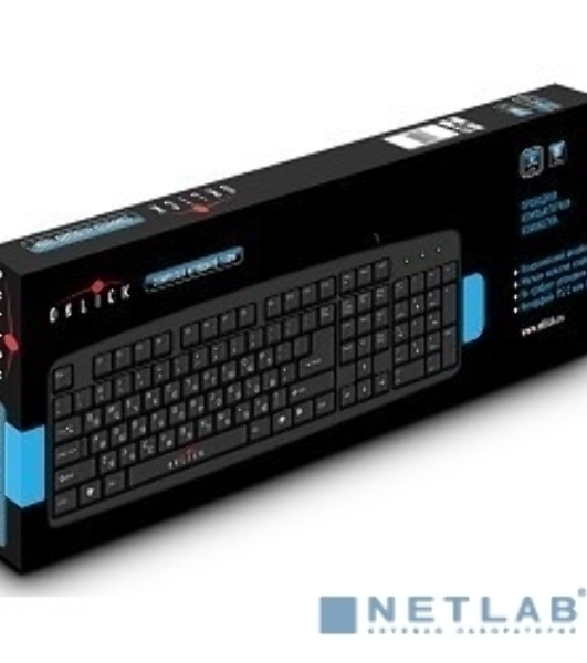Клавиатура Oklick 100M HW3 проводная, USB Type-A, чёрный