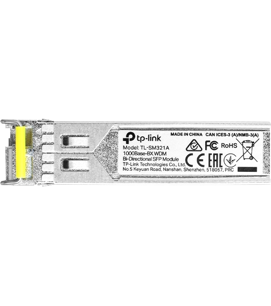 Трансивер TP-Link SMB TL-SM321A 1000Base-BX WDM SFP LC TX:1550nm RX:1310nm 10km