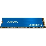 Накопитель SSD ADATA LEGEND 710, 512Gb, PCIe 3.0 x4, M.2 2280, NVMe, R/W 2400/1600, с радиатором, фото3