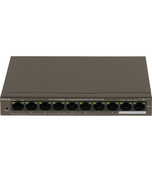 Коммутатор Tenda TEF1110P-8-102W 8PORT 100M 8POE