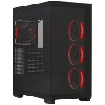 Компьютерный корпус Deepcool CG580 4F V2 без БП, боковое окно (панорама), 4x120мм ARGB PWM вентилятора, черный, ATX (R-CG580-BKADA4-G-2), фото13