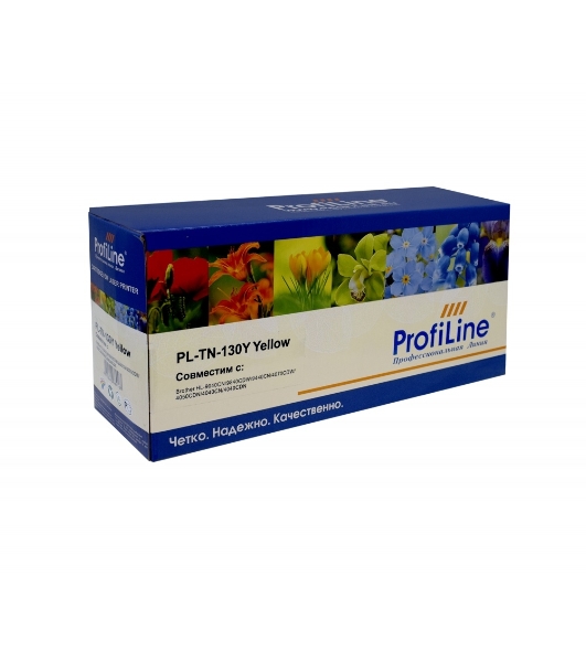 Картридж ProfiLine PL-TN-130Y для принтеров Brother DCP 9042CDN/9045CDN/9040CN/MFC/9840CDW/9440CN/HL/4040CN/4050CDN/4070C 1500 копий Yellow