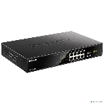 Коммутатор D-Link DGS-1010MP/A1A, 9×1 Гбит/с + 1×1 Гбит/с SFP, неуправляемый, фото12