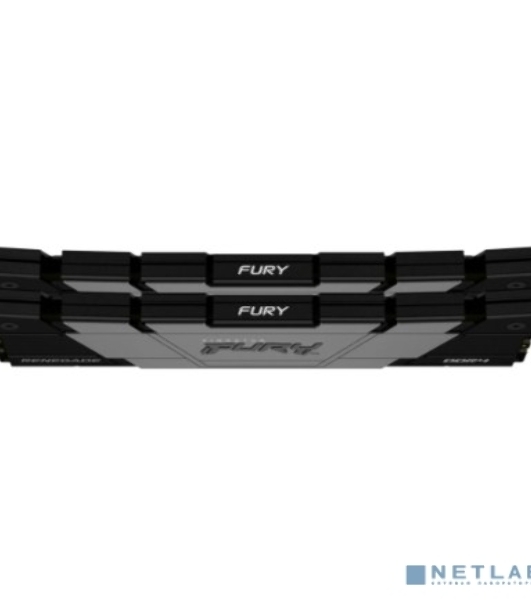 Оперативная память Kingston Fury Renegade, DDR4, 32GB (2x16GB), 3200MHz, CL16, DIMM, с радиаторами, серый/черный