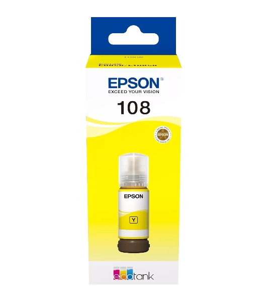 Контейнер с желтыми чернилами Epson C13T09C44A