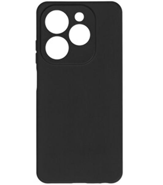 Чехол (клип-кейс) BoraSCO для Infinix Hot 40i/Smart 8/8 Plus/8 Pro Silicone Case лавандовый