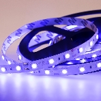 Лента светодиодная открытая, 10 мм, IP23, SMD 5050, 60 LED/m, 12 V, цвет свечения синий, фото 1