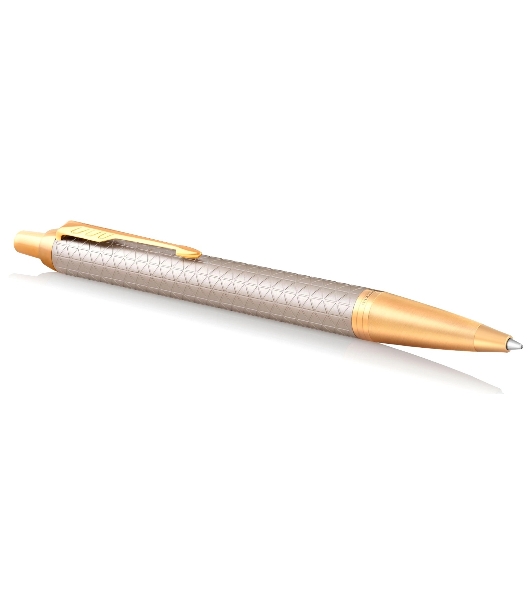 Ручка шариковая Parker IM Premium K323 (CW1931687) Grey GT, M, синие чернила, подарочная коробка