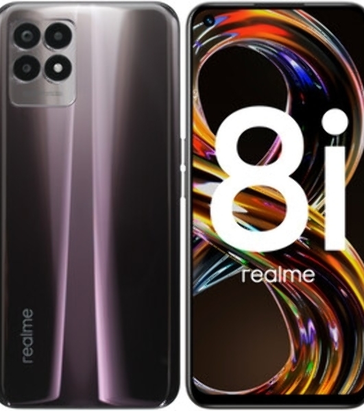 Дисплей для Realme 8i черный