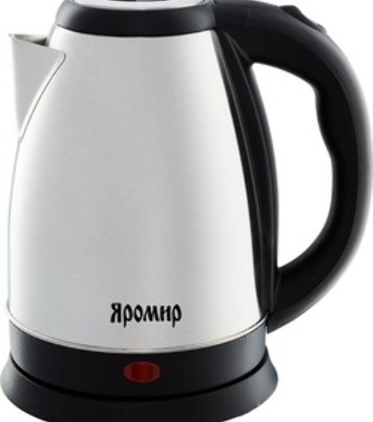Чайник электрический Яромир ЯР-1004 нержавеющая сталь, 1500 Вт, 1,5л